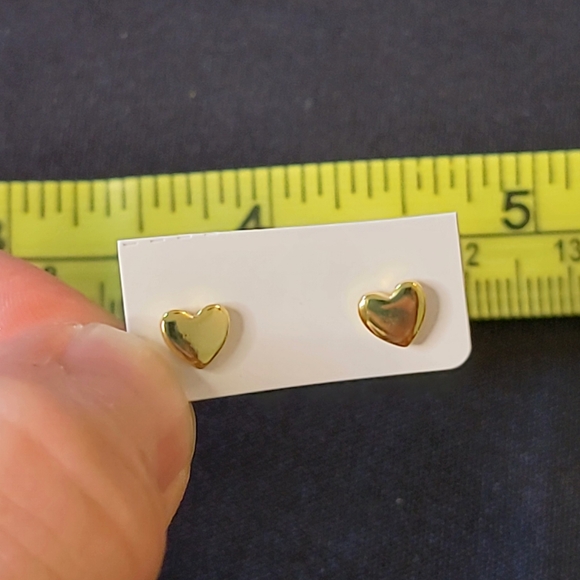 Heart studs - Picture 6 of 7